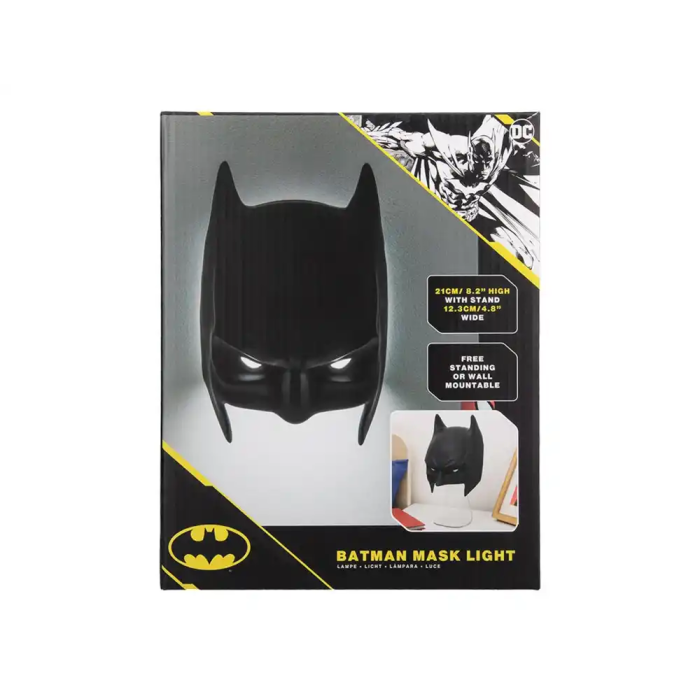 Paladone Máscara con Luz LED DC Batman Decorativa 21 cm Ideal Fans Coleccionistas 9