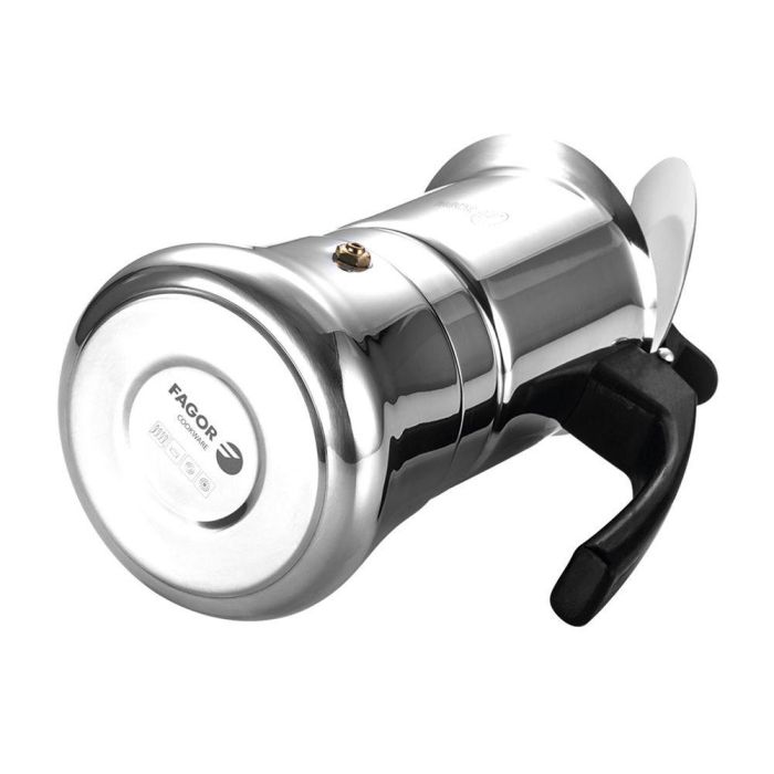 Fagor Cafetera Etnica 10 Tazas Acero Inoxidable 18/10 Cromado 1