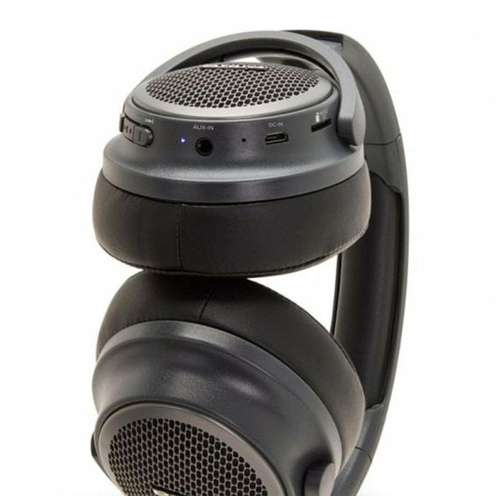Aiwa HST-250BT/TN Auriculares Inalámbricos con Micrófono, Bluetooth 5.0, HyperBass, Plegables, Aislamiento Acústico, Ranura Micro-SD, Gris 2