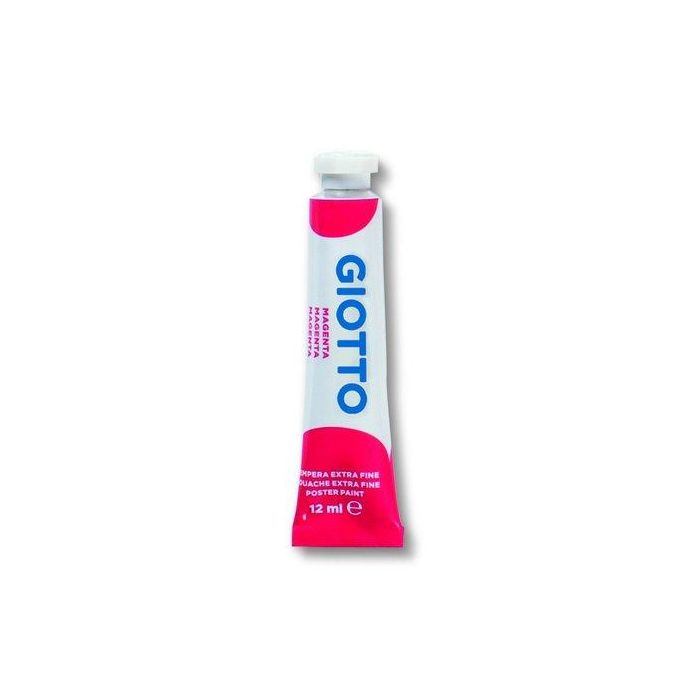Tempera Giotto 12 Ml (Tubo) Magenta 6 unidades