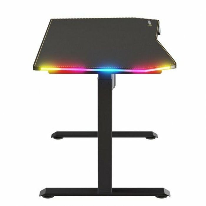 Mesa de Escritorio Gaming Forgeon Battleground 140 x 70 x 75 cm Negro 6