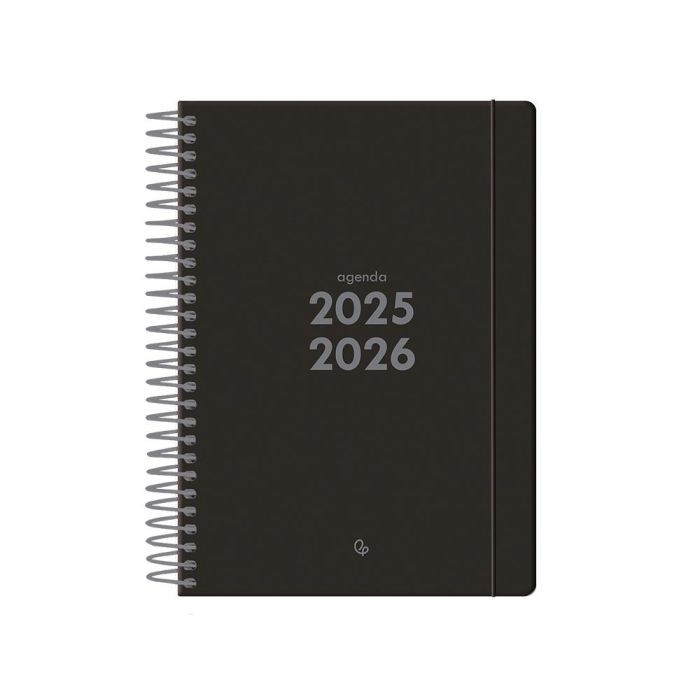 Agenda Escolar Liderpapel 25-26 Espiral Basic Negro Semana Vista A5 Bilingüe Papelfsc 70 gr 1 Agenda Escolar Liderpapel 25-26 Espiral Basic Negro Semana Vista A5 Bilingüe Papelfsc 70 gr 1