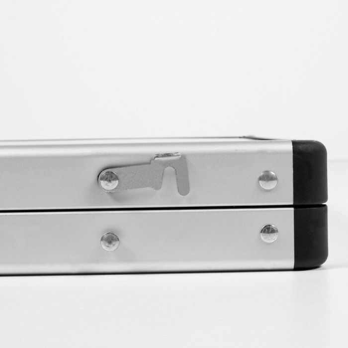 Mesa Plegable Aktive Camping Gris 90 x 70 x 60 cm (2 Unidades) 1 Mesa Plegable Aktive Camping Gris 90 x 70 x 60 cm (2 Unidades) 1