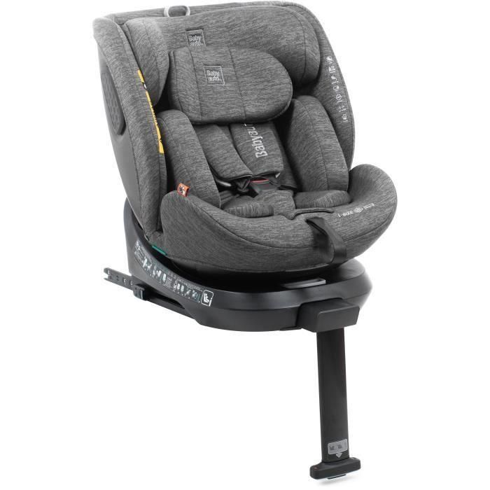Babyauto CORE BAB8435593702970 Silla de coche Grupo 0/1/2/3 I-Size 40/150cm Isofix Giratoria Reclinable Reductor Gris 5