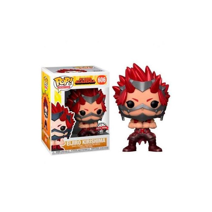 Funko Pop My Hero Academia Kirishima Edición Especial Efecto Metálico Nº 606 -Caja Original- Funko Pop My Hero Academia Kirishima Edición Especial Efecto Metálico Nº 606 -Caja Original-