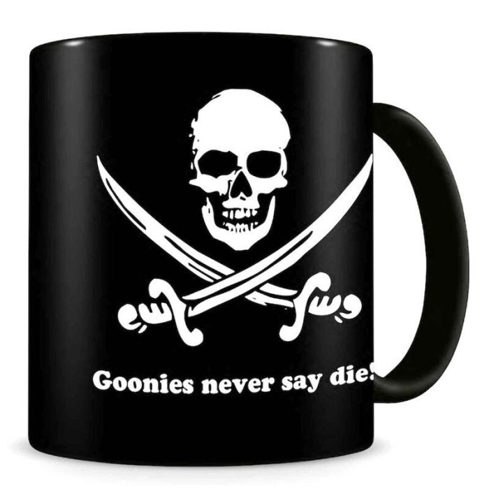 SD TOYS Taza Never Say Die The Goonies