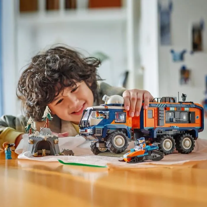 LEGO 60471 City Arctic Explorers Science Truck Juego para Niños y Niñas de 8 Años
