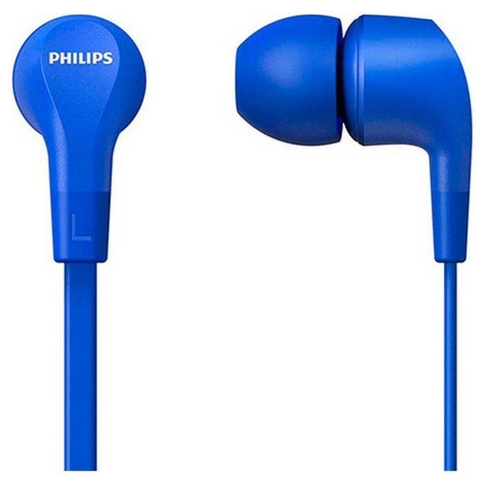 Philips Auriculares Intrauditivos TAE1105BL/ con Micrófono Jack 3.5 Azules