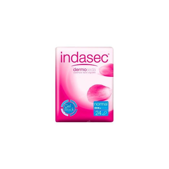 Indasec Discreet Normal B24 Compresa para Incontinencia Promoción 6 Unidades
