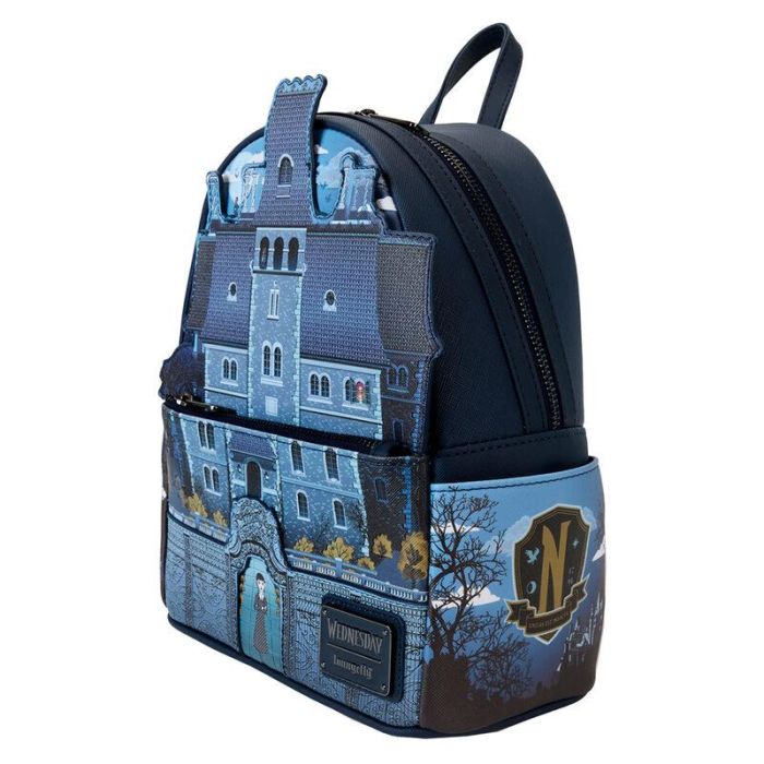 Mochila Nevermore Academy Miercoles Loungefly 1
