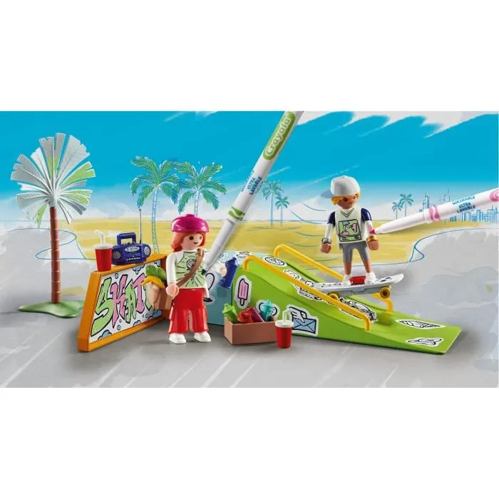 Playmobil Skatepark Color 71515 1 Playmobil Skatepark Color 71515 1