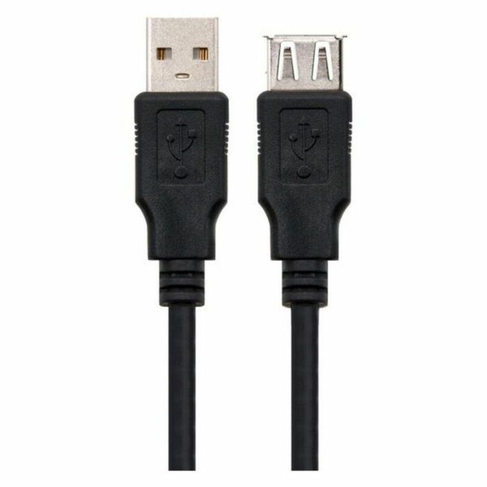 Cable USB NANOCABLE 8433281002999 3 M Negro 2 Cable USB NANOCABLE 8433281002999 3 M Negro 2