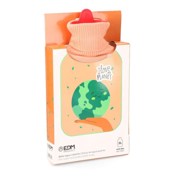 Edm Bolsa de agua caliente modelo Cuidar el planeta, 2l 1 Edm Bolsa de agua caliente modelo Cuidar el planeta, 2l 1
