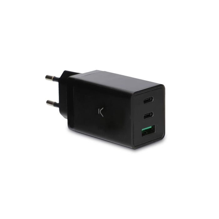 Cargador de Pared KSIX 67 W Negro 6 Cargador de Pared KSIX 67 W Negro 6