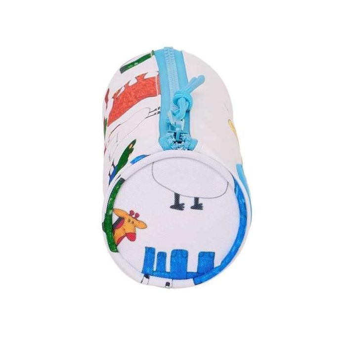 Estuche Escolar Algo de Jaime Blanco 20 x 7 x 7 cm 1 Estuche Escolar Algo de Jaime Blanco 20 x 7 x 7 cm 1