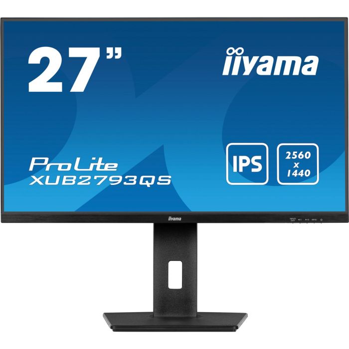 IIYAMA XUB2793QS-B7 Monitor 27" Quad HD IPS 1ms 100Hz para Negocios con HDMI DisplayPort y Altavoces 1 IIYAMA XUB2793QS-B7 Monitor 27" Quad HD IPS 1ms 100Hz para Negocios con HDMI DisplayPort y Altavoces 1