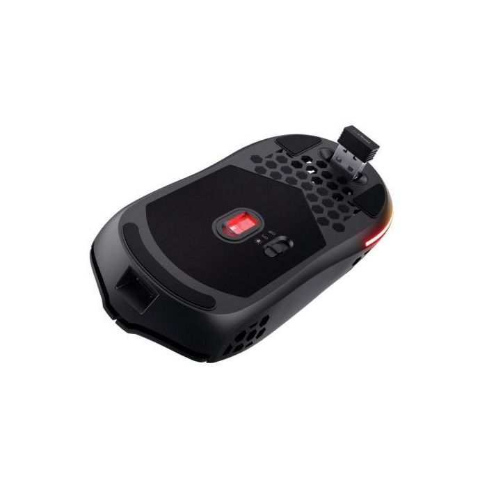 Trust Gaming GXT 929 Helox Ratón Gaming Inalámbrico Ultraligero con Iluminación LED Multicolor, Hasta 4800 DPI y Batería Recargable 3 Trust Gaming GXT 929 Helox Ratón Gaming Inalámbrico Ultraligero con Iluminación LED Multicolor, Hasta 4800 DPI y Batería Recargable 3