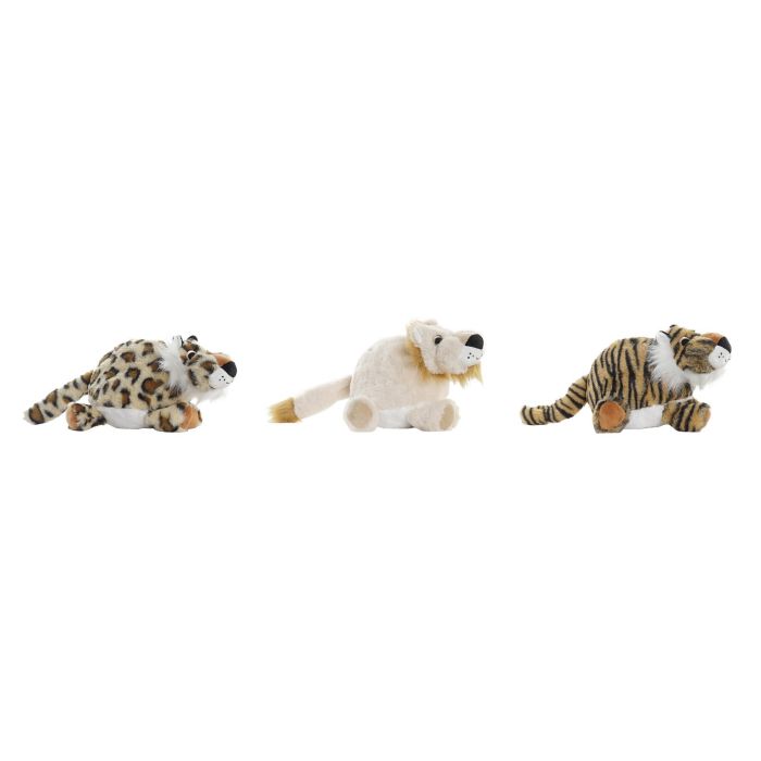 DKD Home Decor Peluche para Niños de Poliéster Beige Marrón Animales 15 x 23 x 15 cm - Lote de 12 Unidades Surtidas DKD Home Decor Peluche para Niños de Poliéster Beige Marrón Animales 15 x 23 x 15 cm - Lote de 12 Unidades Surtidas
