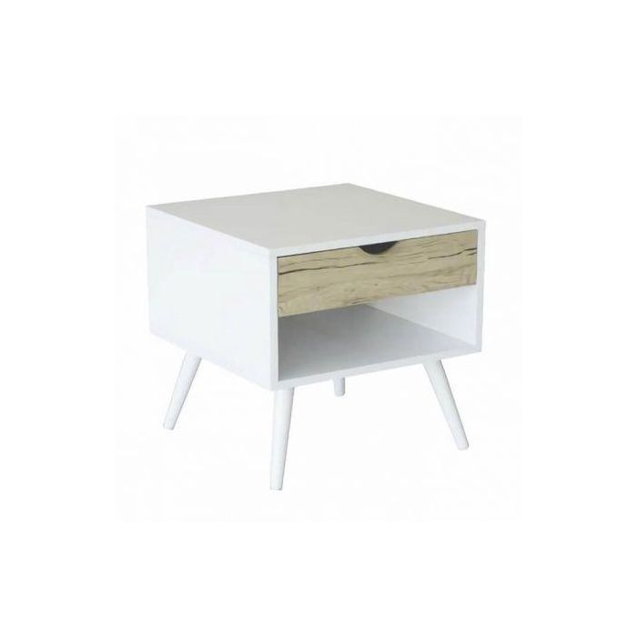 Buck Eurosilla College - 45 x 45 x 45 cm / Acabado Blanco y Madera 2 Buck Eurosilla College - 45 x 45 x 45 cm / Acabado Blanco y Madera 2