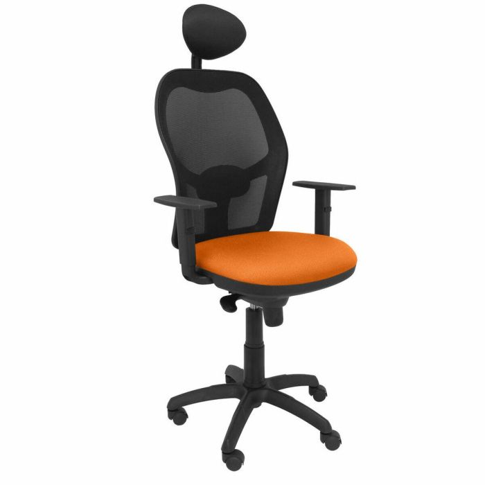 Silla de Oficina con Cabecero Jorquera P&C ALI308C Naranja