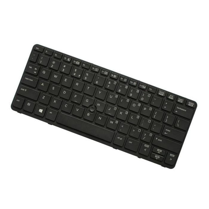 HP Non-backlit keyboard with pointing stick for EliteBook 820 G3 - FR layout (AZERTY) HP Non-backlit keyboard with pointing stick for EliteBook 820 G3 - FR layout (AZERTY)