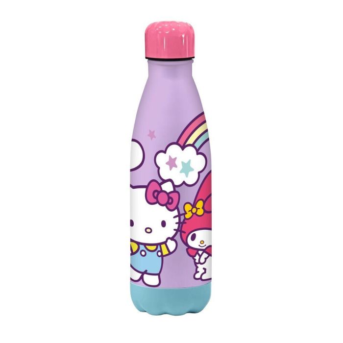 KIDS LICENSING Botella Hello Kitty and Friends de acero inoxidable 700ml