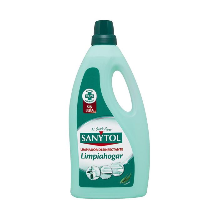 Sanytol Limpiahogar Desinfectante Multiusos, Elimina Olores en Textiles y Superficies, 1200 ml 0 Sanytol Limpiahogar Desinfectante Multiusos, Elimina Olores en Textiles y Superficies, 1200 ml 0