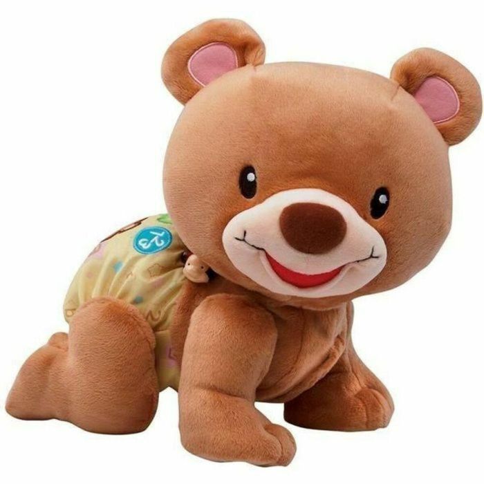 Vtech Baby Oso Interactivo 1, 2, 3 Sígueme - Gatea, Canta, Aprende Formas y Colores, +9 Meses