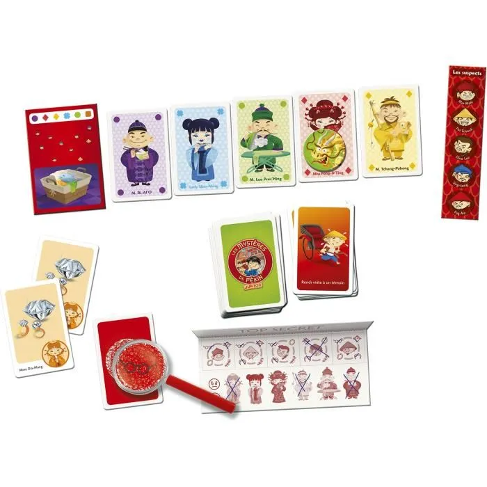 Lansay Les Mysteres De Pekin Junior Juego de detectives para niños a partir de 5 años 2