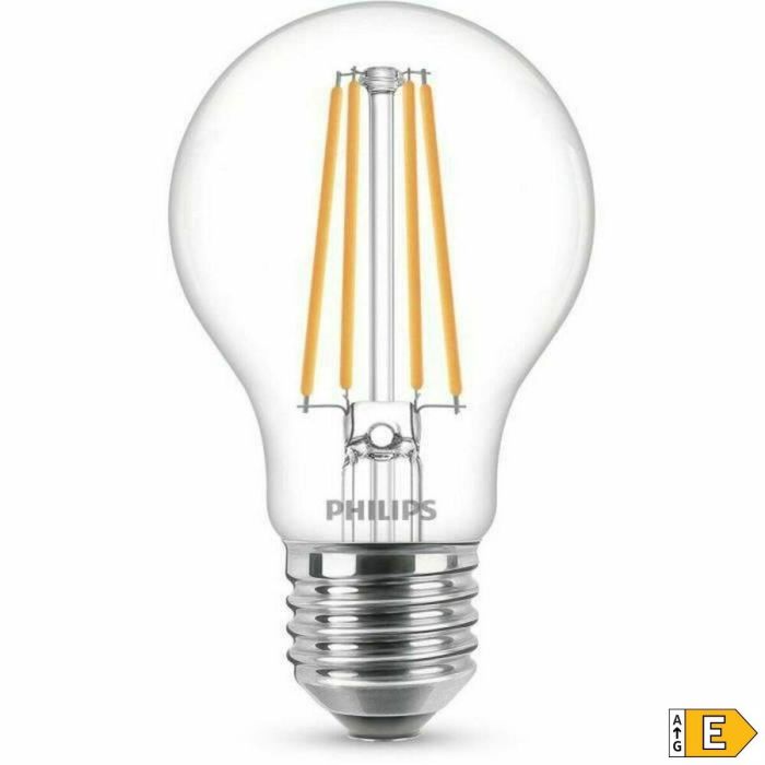 Philips Bombilla LED E27 Equivalente 75W Blanco cálido no regulable 3 Philips Bombilla LED E27 Equivalente 75W Blanco cálido no regulable 3