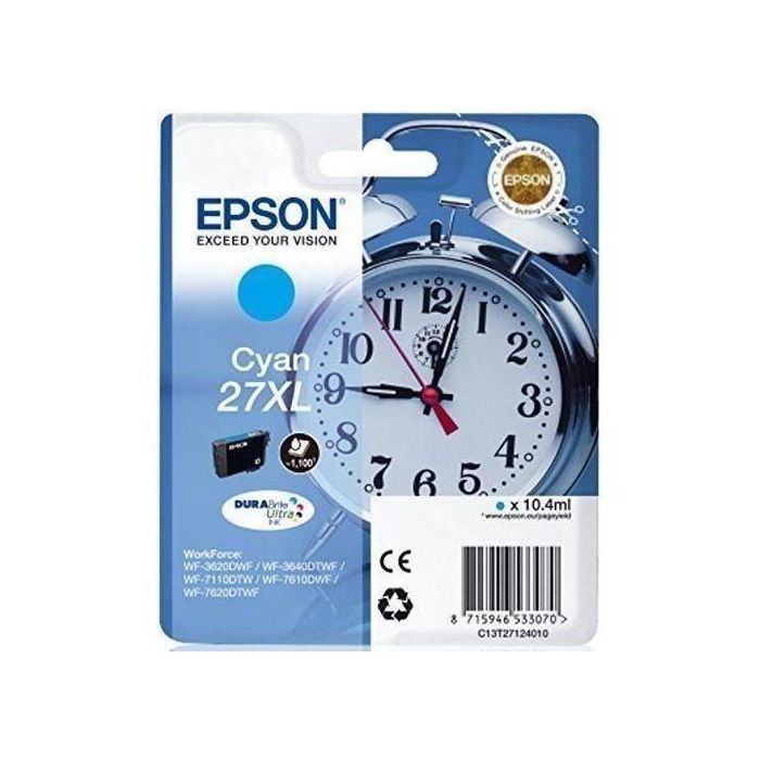 Ink-Jet Epson 27 Wf3620 - 7110 - 7610 - 7620 Cyan 300 Pag 4