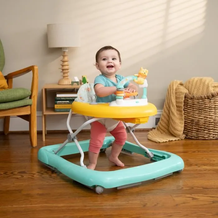 Bright Starts Andador Plegable y Evolutivo 2 en 1 Disney Baby Winnie BRI17368 Juguete Actividades Extraíble Música Luces Ajustable 5