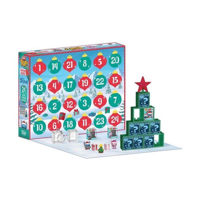 Funko Bitty Pop! Calendario Adviento Stitch Disney 24 Sorpresas Mini Figuras Coleccionables 11 Funko Bitty Pop! Calendario Adviento Stitch Disney 24 Sorpresas Mini Figuras Coleccionables 11