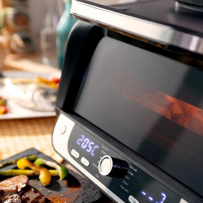 Freidora de Aire con Grill, Accesorios y Recetario InnovaGoods Fryinn 12-in-1 6000 Negro Acero 3400 W 6 L 8 Freidora de Aire con Grill, Accesorios y Recetario InnovaGoods Fryinn 12-in-1 6000 Negro Acero 3400 W 6 L 8