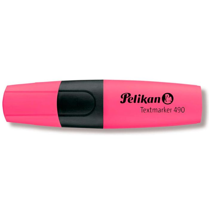 Rotulador Pelikan Fluorescente Textmarker 490 Rosa 10 unidades 1