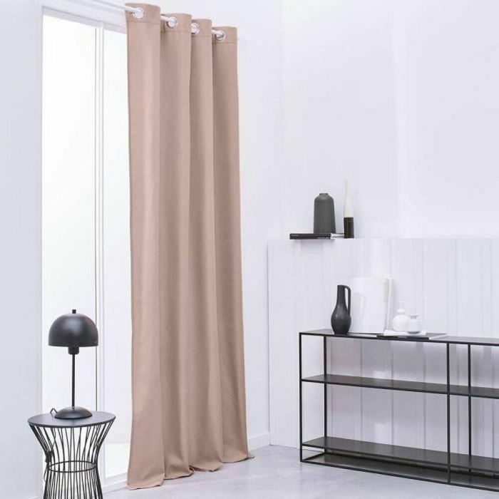 Today Cortina Aislante Térmica Essential Uni para Frío y Calor, de Poliéster con Fácil Mantenimiento, 140x240 cm - Arena Rosa 1 Today Cortina Aislante Térmica Essential Uni para Frío y Calor, de Poliéster con Fácil Mantenimiento, 140x240 cm - Arena Rosa 1
