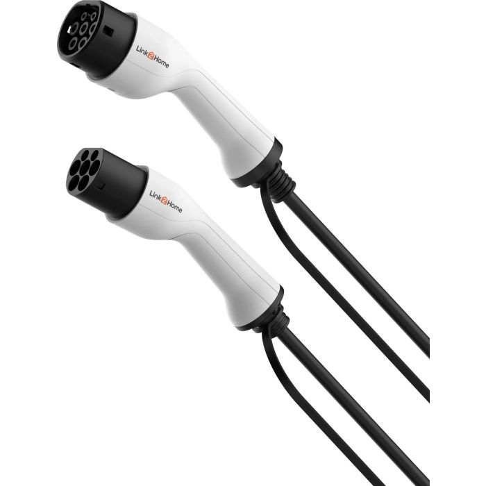 Link2Home AUC1719190970008 Cable Carga Vehículo Eléctrico 22 kW Tipo 2 TPU 5m 32A 230/380V CA DEWALT 2