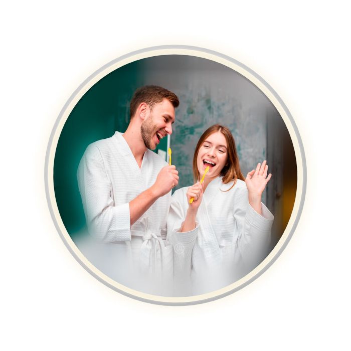 Espejo de baño con luz LED KSIX Oasis E 36 W 1000 Lm 2