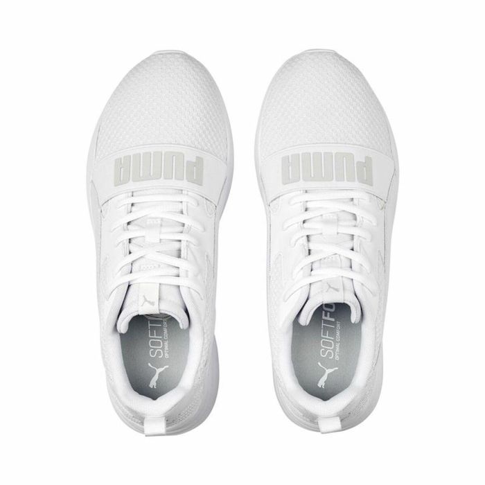 Zapatillas de Running para Adultos Puma Wired Run Pure Blanco 2 Zapatillas de Running para Adultos Puma Wired Run Pure Blanco 2