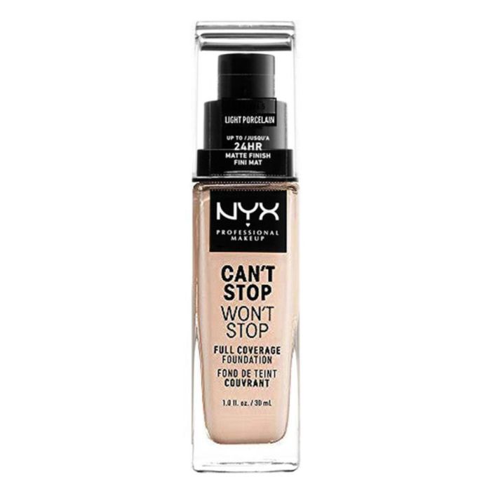 Base de Maquillaje Fluida Can't Stop Won't Stop NYX (30 ml) (30 ml) 37 Base de Maquillaje Fluida Can't Stop Won't Stop NYX (30 ml) (30 ml) 37