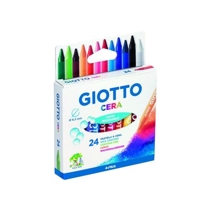 Ceras Giotto Estuche De 24 (Set de 6)