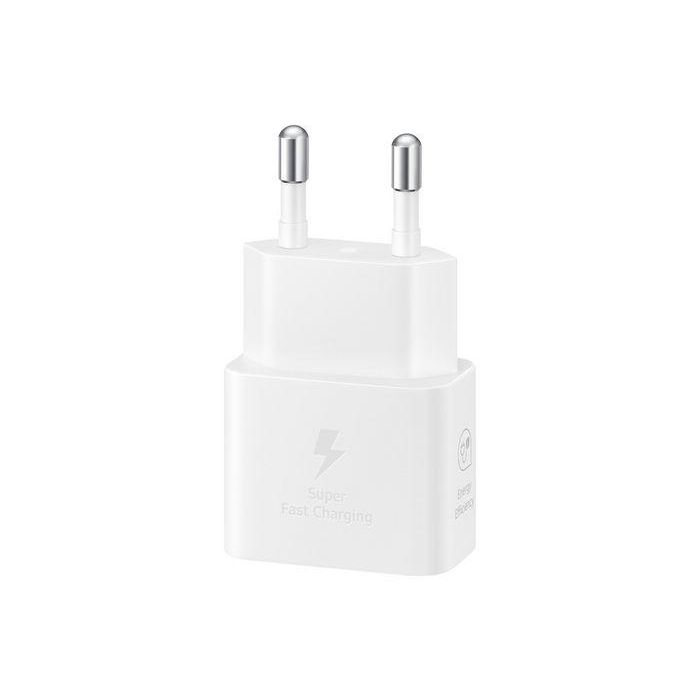 Samsung EP-2510XWEGEU Cargador USB Tipo C de 25W Carga Súper Rápida GaN Blanco 5