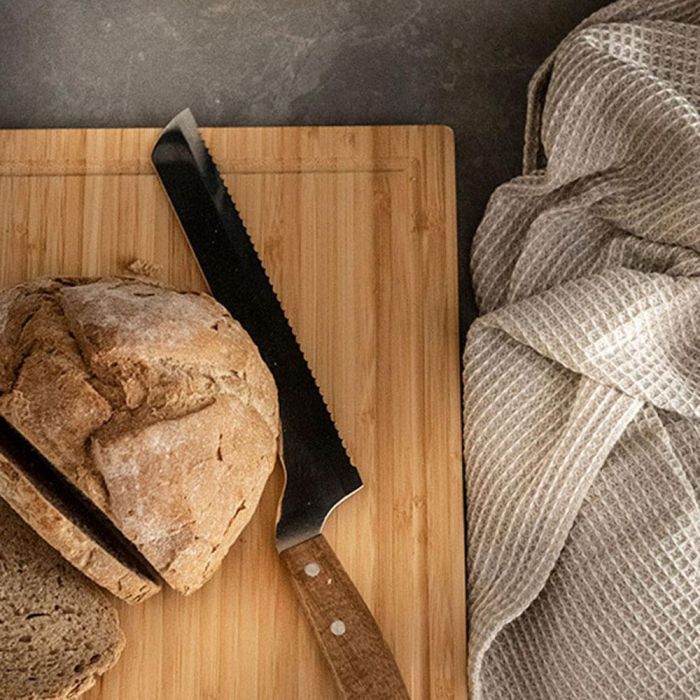 Andrea House Tabla de corte de bambú 45 x 35 x 5 cm 2