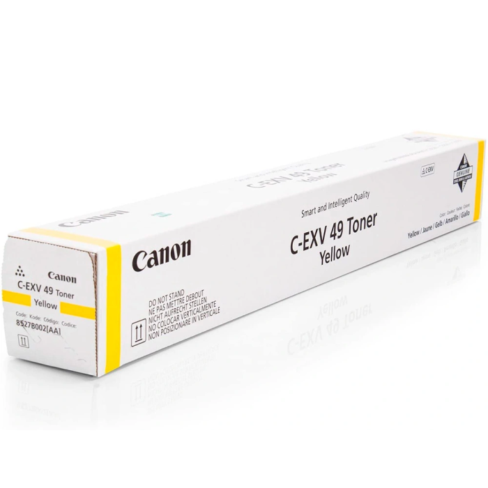 Canon cartucho de toner amarillo 8527B002 C-EXV 49 para Imagerunner Advance C 3300 Series/IR-C 3320 1 Canon cartucho de toner amarillo 8527B002 C-EXV 49 para Imagerunner Advance C 3300 Series/IR-C 3320 1