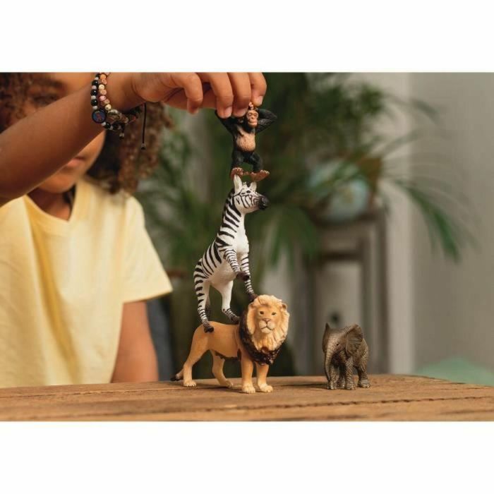 Mis primeros animales africanos, figuras de animales, SCHLEICH 42721 Vida salvaje, a partir de 5 años 2