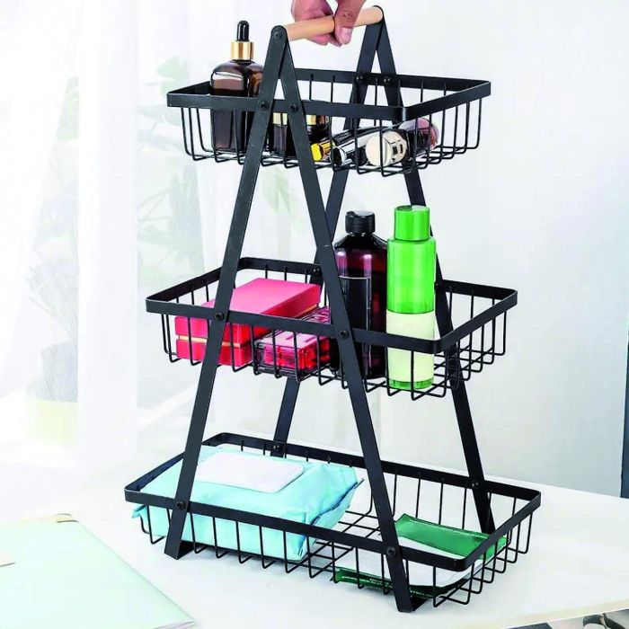 Cesta Ordenacion Metal 3 Niveles Confortime (6 Unidades) 1 Cesta Ordenacion Metal 3 Niveles Confortime (6 Unidades) 1