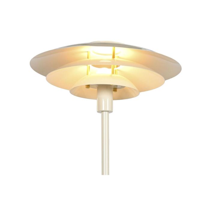 DKD Home Decor Futul25 Lámpara Pie Urban Blanco Metal Metal Ø38x155cm 2