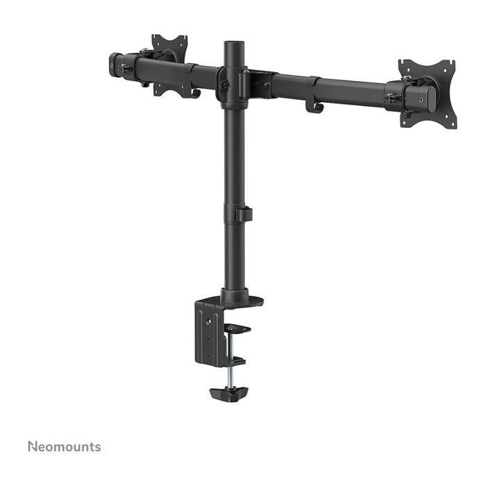 Neomounts FPMA-DCB100DBLACK Brazo para Monitor Dual, 10-27", hasta 10 kg/pantalla, Negro