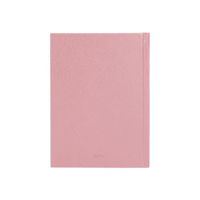 Agenda Encuadernada Liderpapel Corfu A5 2025 Dia Pagina Color Rosa Nude Papel 60 gr 2