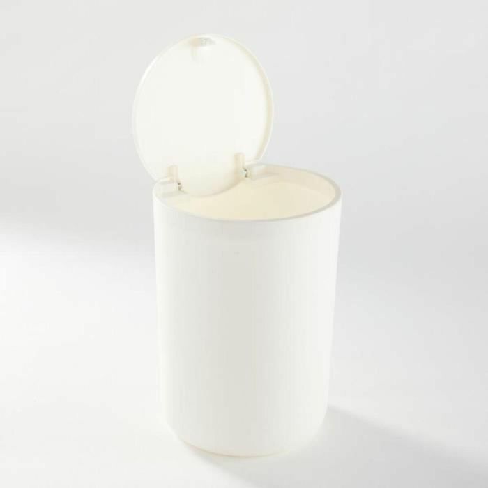 HOY TOD3574641271176 Papelera de Baño UTILITY 8,5 L Blanco Polipropileno Ø 21 x H 29 cm 2 HOY TOD3574641271176 Papelera de Baño UTILITY 8,5 L Blanco Polipropileno Ø 21 x H 29 cm 2